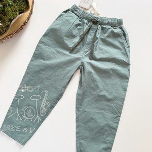 • NEW • Wander & Wonder Sage Jazz Music Pants 11/12